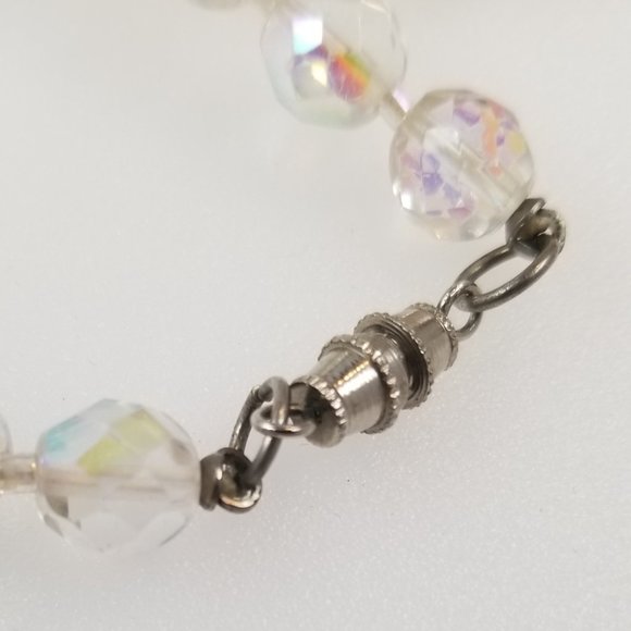 Long Vintage Czech Glass Necklace - Picture 7 of 7